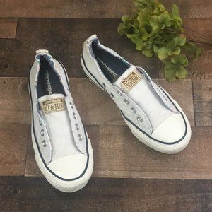 no lace chucks
